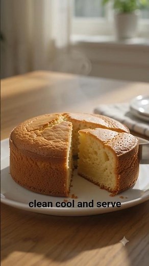 🍰 Easy 2 Egg Butter Cake Recipe | Soft & Moist Homemade Butter Cake #buttercake
