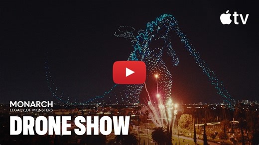 Apple Sets World Record With 3,000-Drone Godzilla Show Over LA [Video]