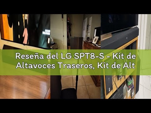 Reseña del LG SPT8-S - Kit de Altavoces Traseros, Kit de Altavoces Traseros para Barras de Sonido, 1