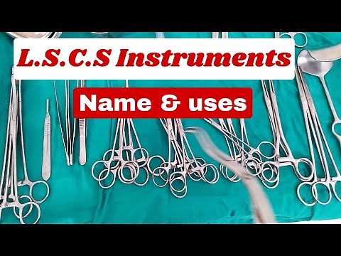L.S.C.S instruments name and uses |Obstetrics istruments | surgical instruments