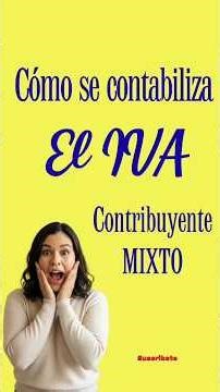 How VAT is accounted for: mixed taxpayer