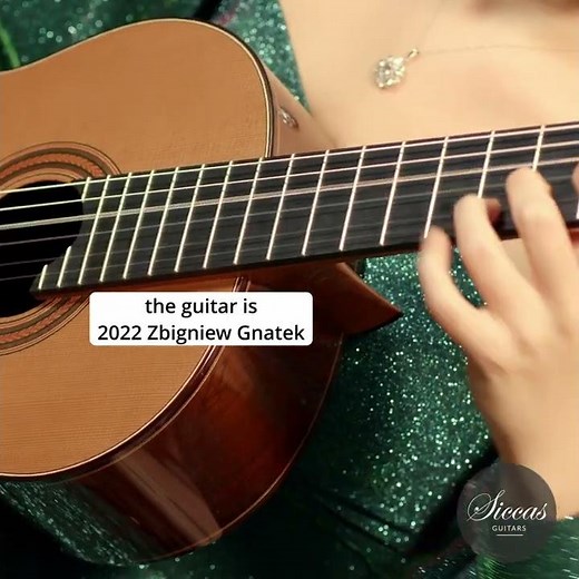 Mozart TURKISH MARCH on a GUITAR | Rondo Alla Turca | Vera Danilina | Siccas Guitars | #shorts