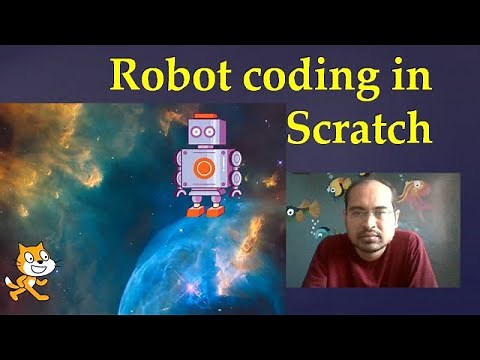 12. Robot coding in scratch