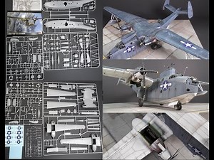 PBM Mariner 1/72 Academy unboxing and build (Second part)