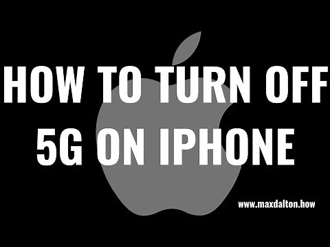 How to Turn Off 5G on iPhone