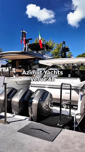The only boat that's cooler than the other side of the pillow. Azimut Yachts Verve 48 | MarineMax