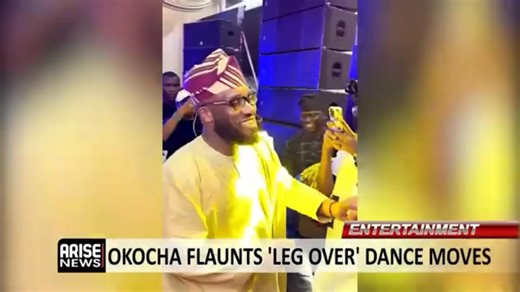 LEG OVER DANCE by Segun Johnson for Jay Jay Okocha featured on Arise news #isegunjohnson | Segun Johnson