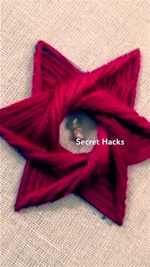 Beautiful star pattern for dresses #shortsfeed #handmadewithlove #diy #craftwithme #threadwork