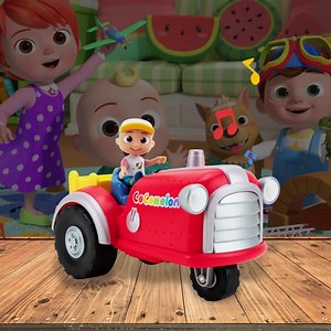 Esse lindo trator musical inspirado nos episódios do desenho Cocomelon vai encantar os fãs! O veículo musical de roda livre é ideal para as crianças explorarem sua imaginação e se divertirem muito! Para ouvir diferentes sons de animais, como vacas, ovelhas, porcos, entre outros, basta pressionar a parte frontal do veículo. . . . . . . . . . . . . . . . #cocomelon #jj #tractor #musicaltractor #diversao #toys #brinquedos #candidebrinquedos | Candide Brinquedos | Facebook