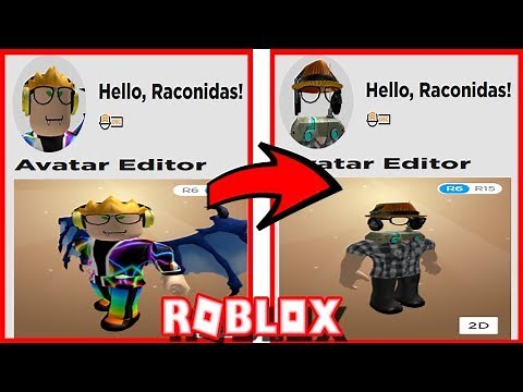 *COMO* HACER TU PERSONAJE SIN CABEZA🌟ROBLOX AVATAR