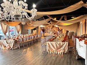 53 reactions · 4 comments | 癩 Have you reserved your luxury event? Allow us to take the weight off of your shoulders as you walk into a fully designed venue ready for you and your guest to celebrate. Our venue and accommodate up to 75 guests. We specialize in… Weddings, Baby Showers, Birthday celebrations & much more # # #drapery #babyshower #babyboy Feel free to contact us at (502)202-9684 or royalcreationz502@gmail.com | Royal Creationz | Facebook