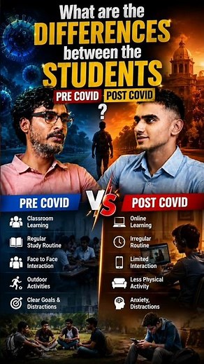 Why Today's Students Are More Distracted Than Ever! 😳 | Pre vs Post COVID Education #shorts