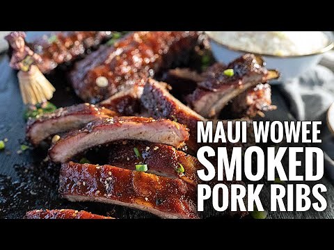 Maui Wowee Hawaiian BBQ Smoked Pork Ribs