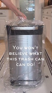 COMMENT for LINK or shop here - https://urlgeni.us/amzn/Trashcompactor 💕You won’t believe what this trash can can do!It has a built-in compactor so you can fit 3x the amount of trash!That means less time spent taking out the trash! Fewer bags! And less work! It also has an order filter system and looks so sleek!#amazonhome #homehacks #homesolutions | The Design Twins