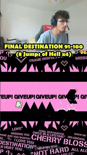FINAL DESTINATION 91-100 #geometrydash #gd #gaming