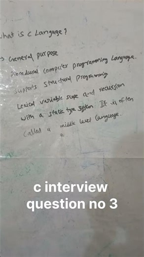 interview question c language 3