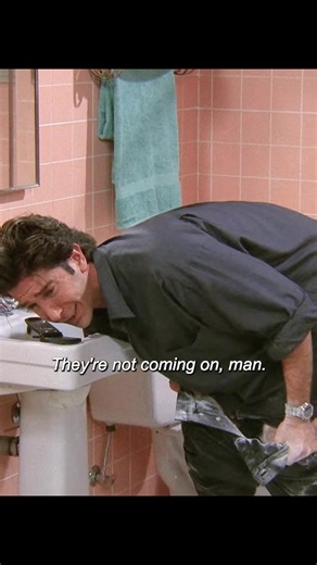 Friends: Joey Helps Chandler with Leather Pants Crisis