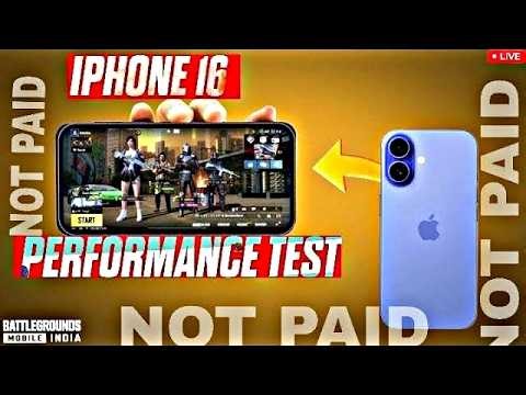 iPhone 16 BGMI Test: Extreme 120 FPS Performance! 🚀#bgmi