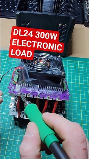DL24 load tester first power-on 🔋#dl24 #electronicload #batterytester #diy #electronics #maker