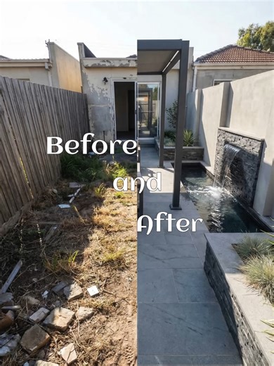 Small backyard makeover ideas you can copy.😉 ##backyardtransformation #yardtransformation #beforeandafter #smallspaceideas #SmallYardBigDream