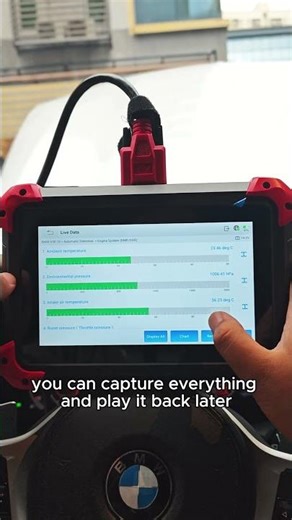 Record live data with XTOOL D7!