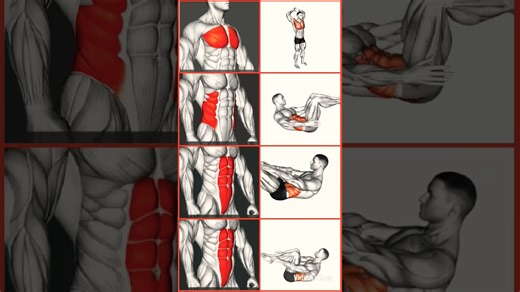 🔥 90° Heel Touch & Abs Workout | Core & Chest Stretch Routine