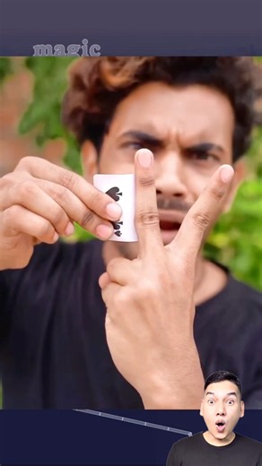 Cards Finger Awesome Magic Trick Explained 😱🫶 12/02/2026 #shorts #tricks #cards #tutorial