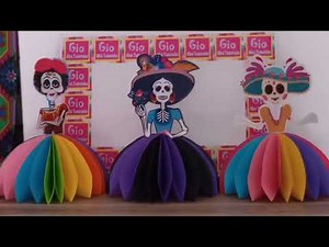 How to make a Day of the Dead catrina step by step #diy #tutorial #crafts