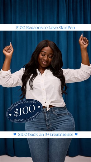 Revance Aesthetics on Instagram: "Introducing $100 Reasons to Love @SkinPen 💙 Easy to offer. Easy to redeem. And with an added incentive: the practice with the highest number of rebate redemptions between February 1 and March 31, 2026 will earn a VIP SkinPen Experience at Revance HQ in Nashville. Follow @SkinPen for program details and updates! #SkinPen #Microneedling #SkinPenMicroneedling #AcneScars #NeckWrinkles *Open to U.S. residents, age 22+. Begins on 2/1/26 and ends 11:59 PM PT on 6/30/2