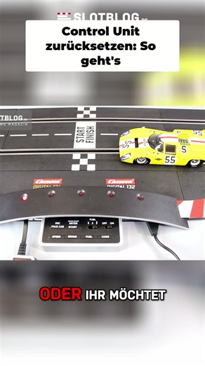 #9 Carrera Digital Control Unit Reset - Werkszustand wiederherstellen #slotblog #slotcars #slotracing