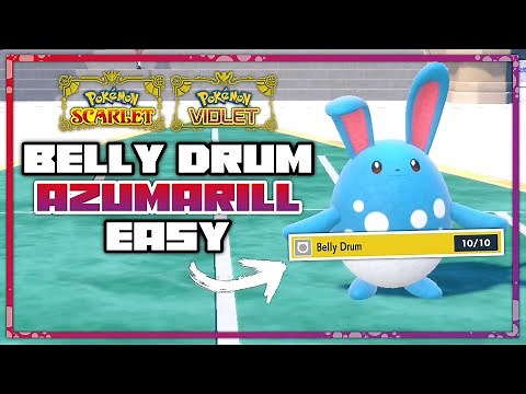 How to Easily Get Belly Drum Azumarill (No Breeding Required) | Pokemon Scarlet & Violet