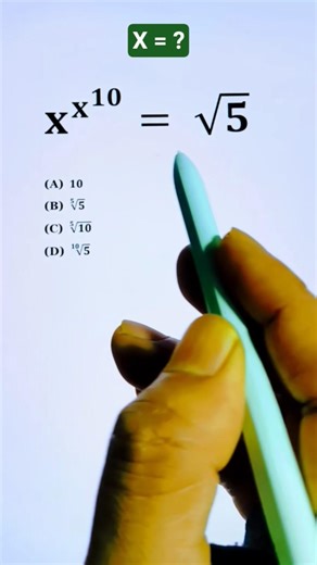 Beautiful Exponent Simplification Math Problem #exponents #simplification #maths #education