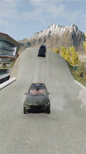 Ultimate Survival Run: Supercars vs Deadly Steel Crushers ⚡ – BeamNG Drive