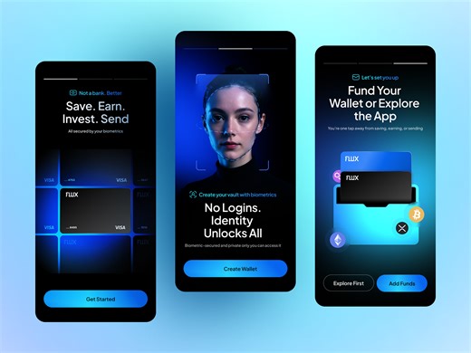 Biometric Crypto Wallet App