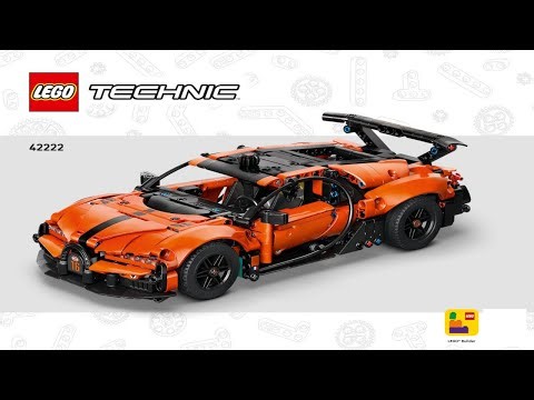 LEGO 42222 Instructions | Technic | Bugatti Chiron Pur Sport | Bugatti