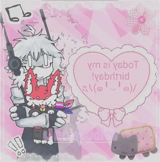 meu aniversário heheh!:3🍥||#alightmotion #animation #oc #february #birthdaycelebration