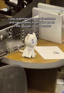 Sailor Moon's Artemis at NASA Mission Control? Viral Moment Explained