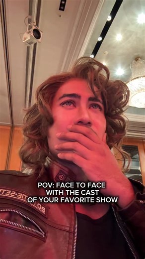 Prince De Guzman on Instagram: "Imagine being this close with them! Don't cry, Prince, don't cry. My age flashed before my eyes! I grew up with this show and eversince I started my career as a content creator and cosplayer, I am humbled to be a part of their events every season. It's my first time to see them this close, one last time 😭 we will see them again tomorrow for my final day of adventure here in Tokyo, Japan! I can't wait for November 26! #StrangerThings5 #StrangerThings @stran