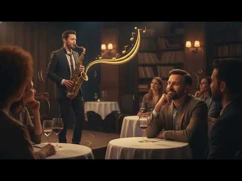 Saffron Sax Serenade — A cool, gentle saxophone song for a quiet atmosphere and a quiet evening.