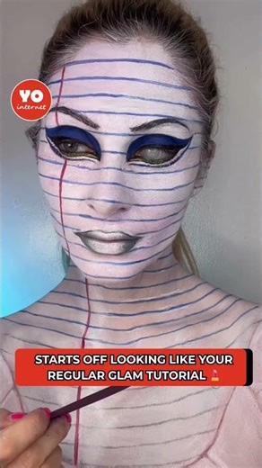 When your Halloween look says both ‘beauty guru’ and ‘demon spawn’ 😈