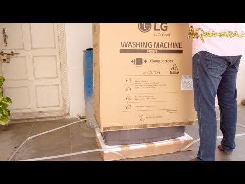 🌀 LG 7 Kg Semi Automatic Washing Machine P7020NGAZ Unboxing & Demo | How to Use LG Top Load