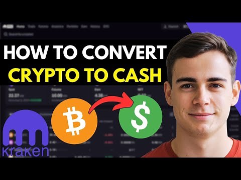 Kraken - How To Convert Any Crypto to Cash (Crypto to Fiat Tutorial)