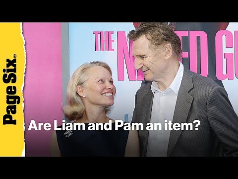 Pamela Anderson & Liam Neeson spark dating buzz at ‘Naked Gun’ premiere with their sons