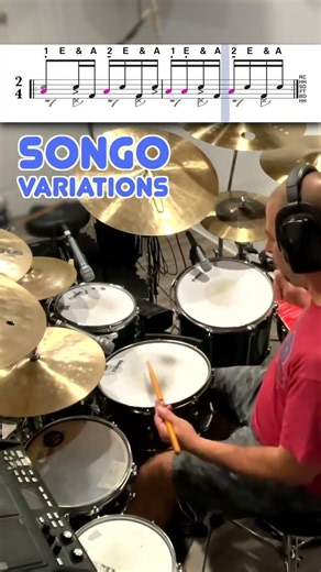 Here’s a little variation on a #songo which is an #afrocuban style of #music… My student