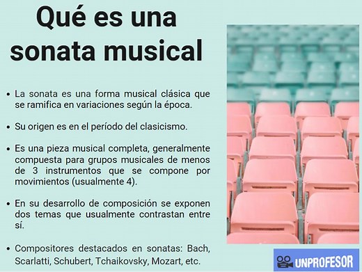 SONATA musical: definición   características