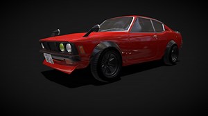 Mitsubishi Colt Galant GTO 1975 - Download Free 3D model by Ky3mi4