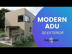 Modern ADU Plan - Los Angeles ADU Floor Plan and Video Walk Through