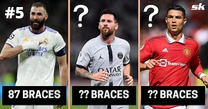 5 players with the most braces in the 21st century