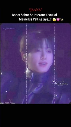 boht shiddat se intezaar kiya hai maine iss pall ke liye 💜👀😩#jeonjungkook #viralvideo #shortvideo