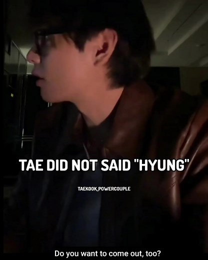 I said it yesterday too tae did not said "hyung" at all. Now translations are available on weverse you can check🥰 It was jungkookie with taehyung yesterday😍 Those fake korean accs who said tae said "hyung" need to learn their own language again😏 or it was just excuse to deny the truth. 🧚‍♂️ Tae𐤀ook 🧚‍♀️ 💜🔥🐰🐯🌊💚 ©️taekook_powercouple | 𝗧𝗔𝗘𝗞𝗢𝗢𝗞ᵖᵒʷᵉʳ𝗖𝗢𝗨𝗣𝗟𝗘